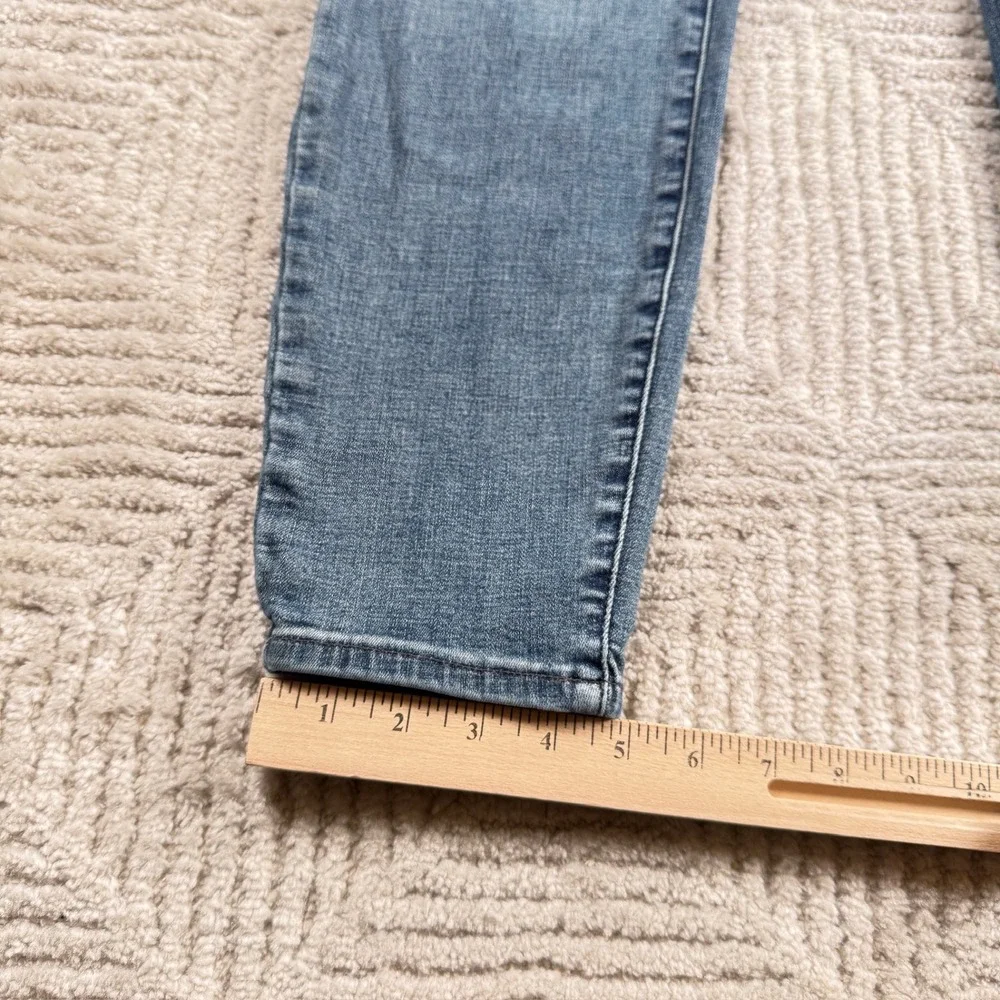 Pistola Skinny Jeans Women's 33 Blue Medium Wash High Rise Stretch Denim Casual - Picture 10 of 11